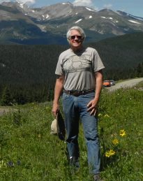 Robert Colwell at the Boreas Pass in Colorado, USA